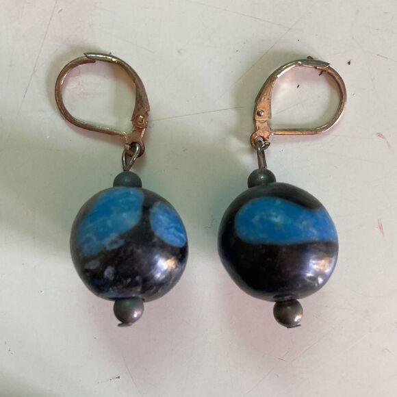 Handmade Ceramic Earrings & Bracelet - Picture 5 of 8
